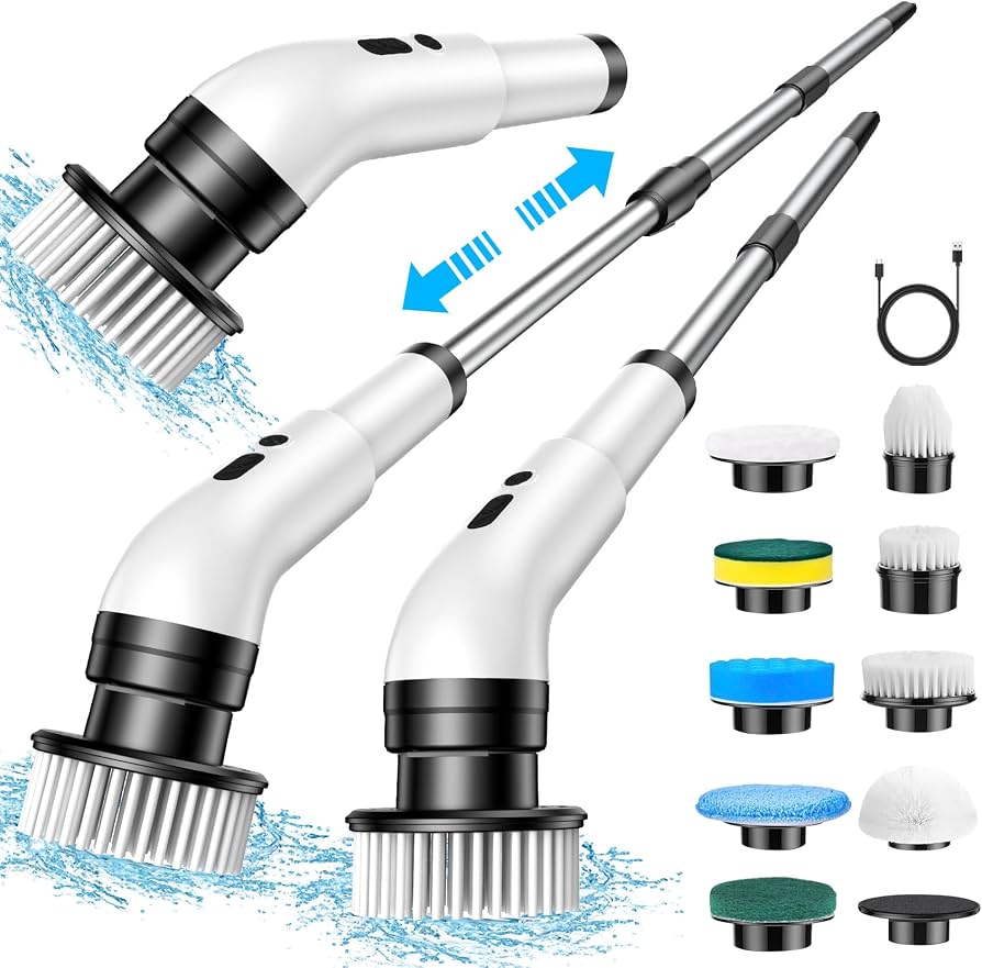 9-In-1 Multi-Function Electric Cleaning Brush