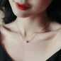 1 Pc Alloy Gold Plated Pearl Stone Pendant