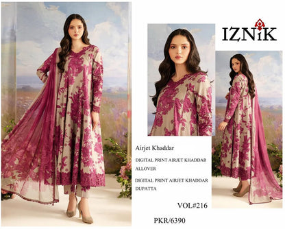 IZNIK  3Pc 19 Designs