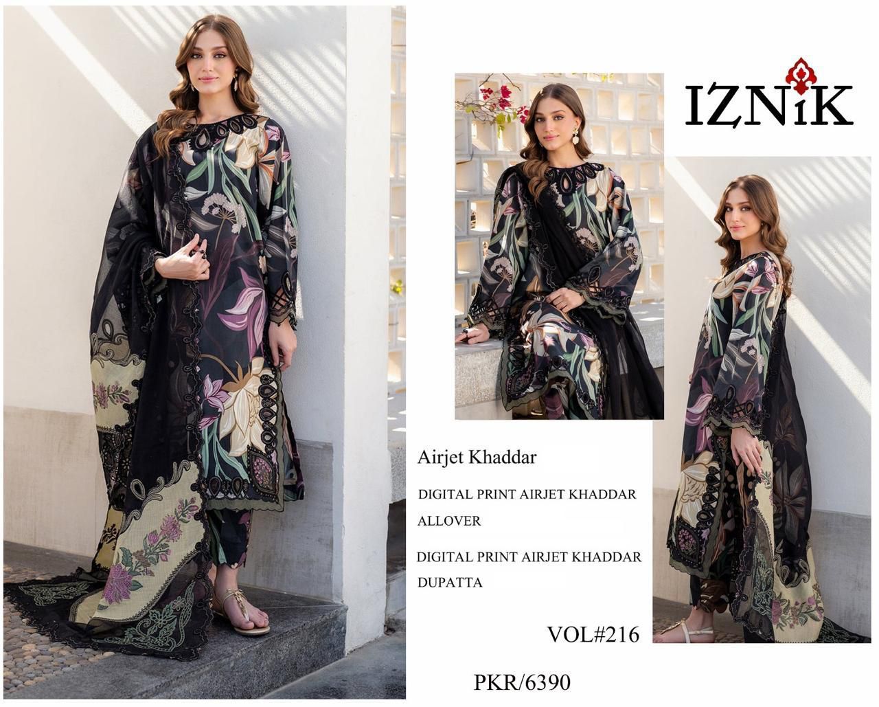 IZNIK  3Pc 19 Designs
