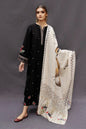 Premium Dhanak 3PC Embroidered Suit 3