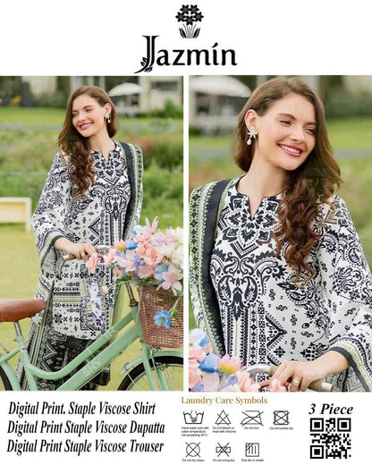 JAZMIN Viscose 3-Piece Suits 10 Designs
