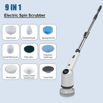 9-In-1 Multi-Function Electric Cleaning Brush