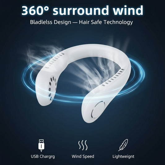 Rechargeable Neck Fan
